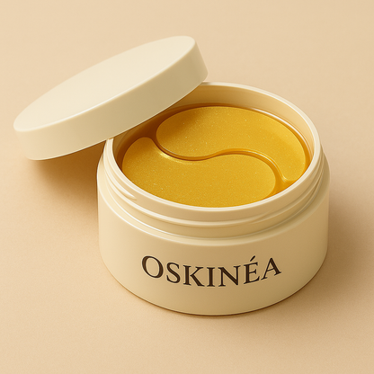 OSKINÉA GoldLumi – Patchs Yeux Éclat & Hydratation Intense