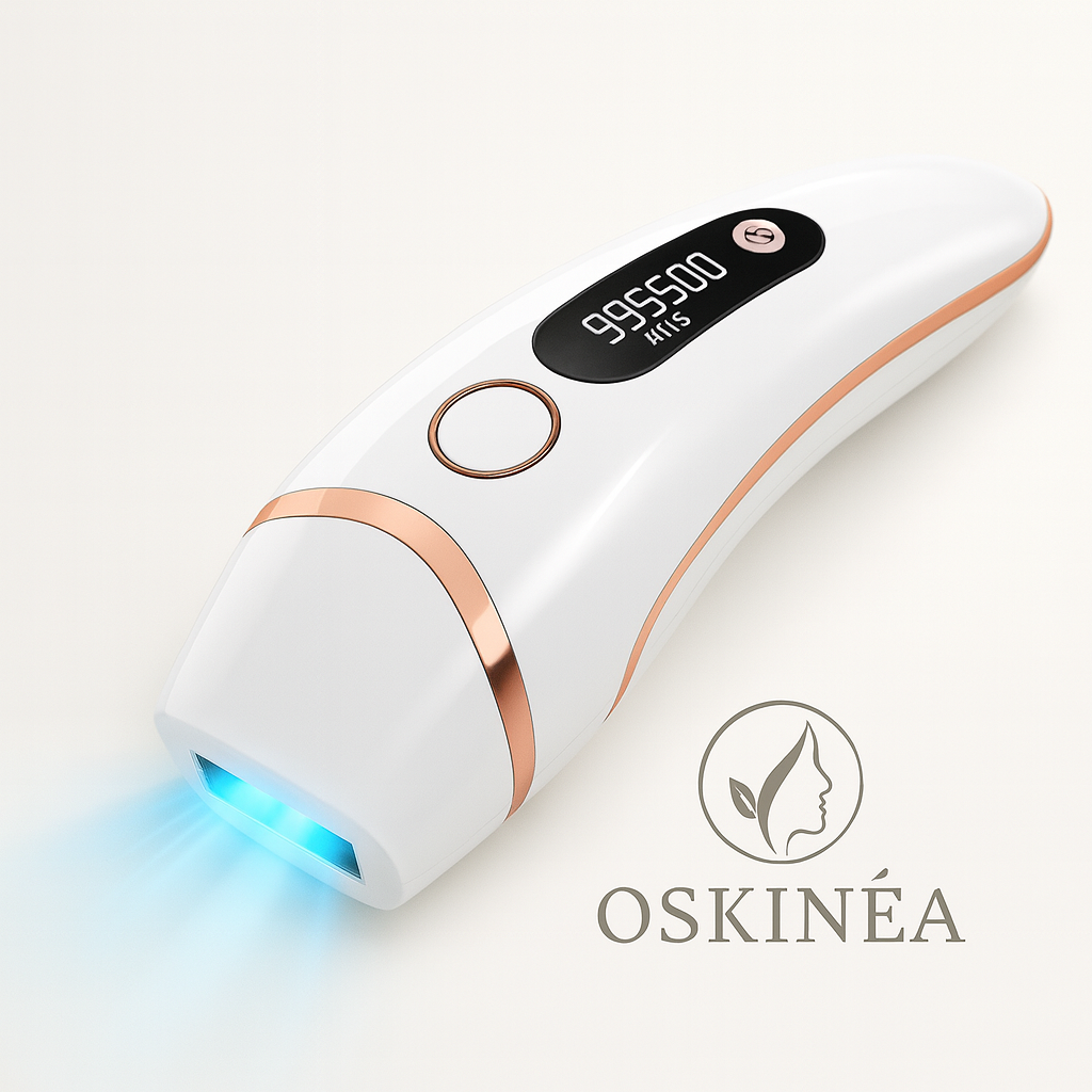 OSKINÉA LumiSkin – Épilateur à Lumière Pulsée Permanente