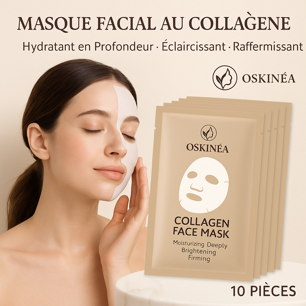 Éssenciel Collagène masque facial au collagène OSKINÉA .